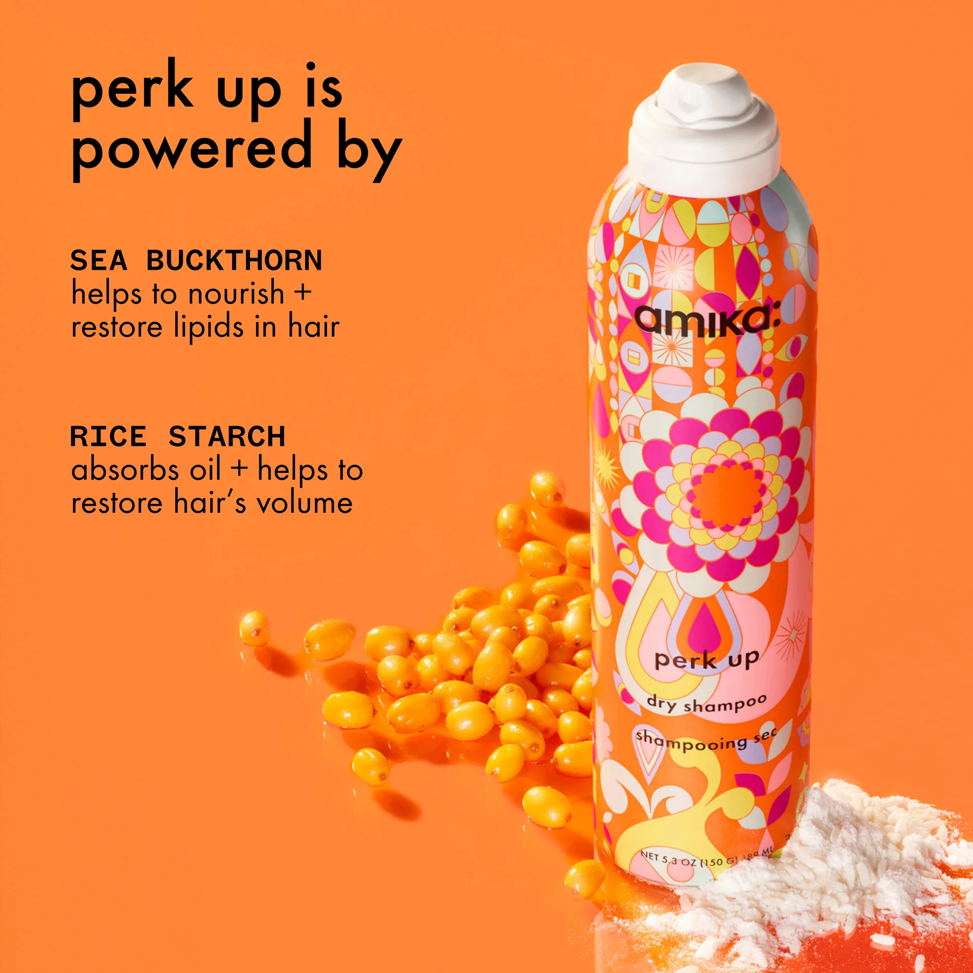 Amika - Shampoing sec Perk Up 232ml – Image 4