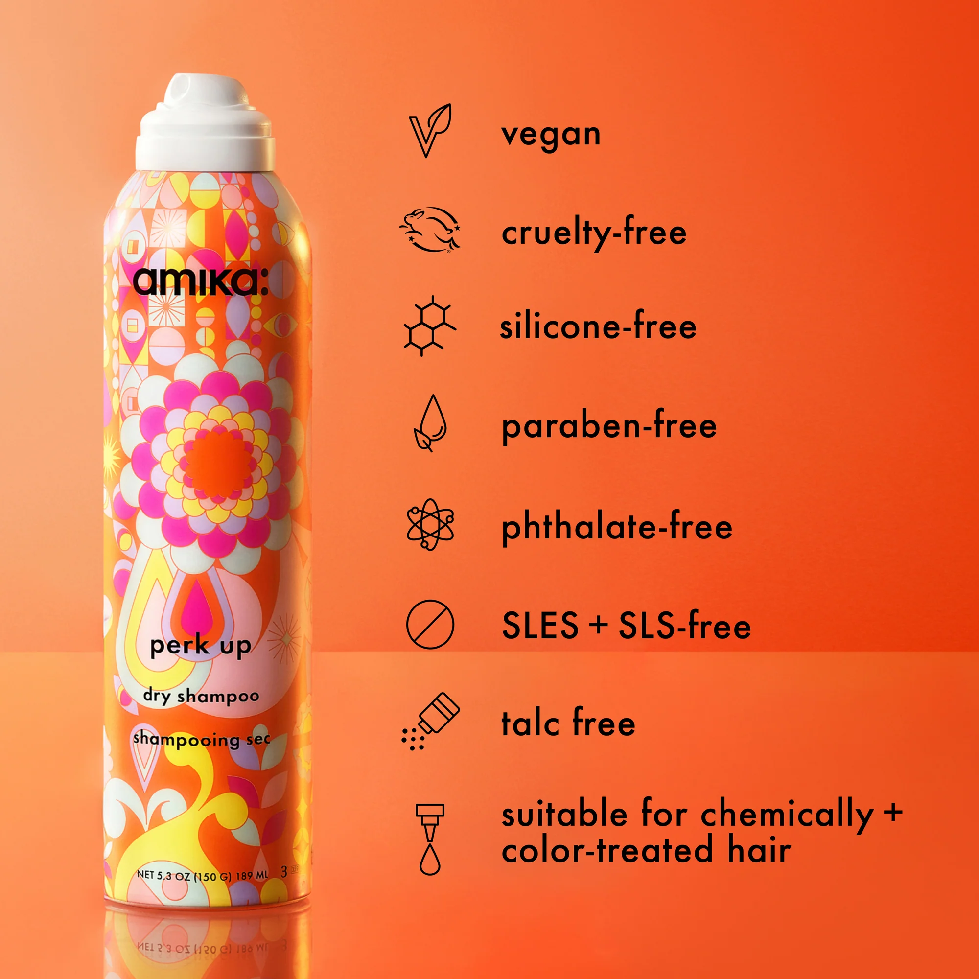 Amika - Shampoing sec Perk Up 232ml – Image 9