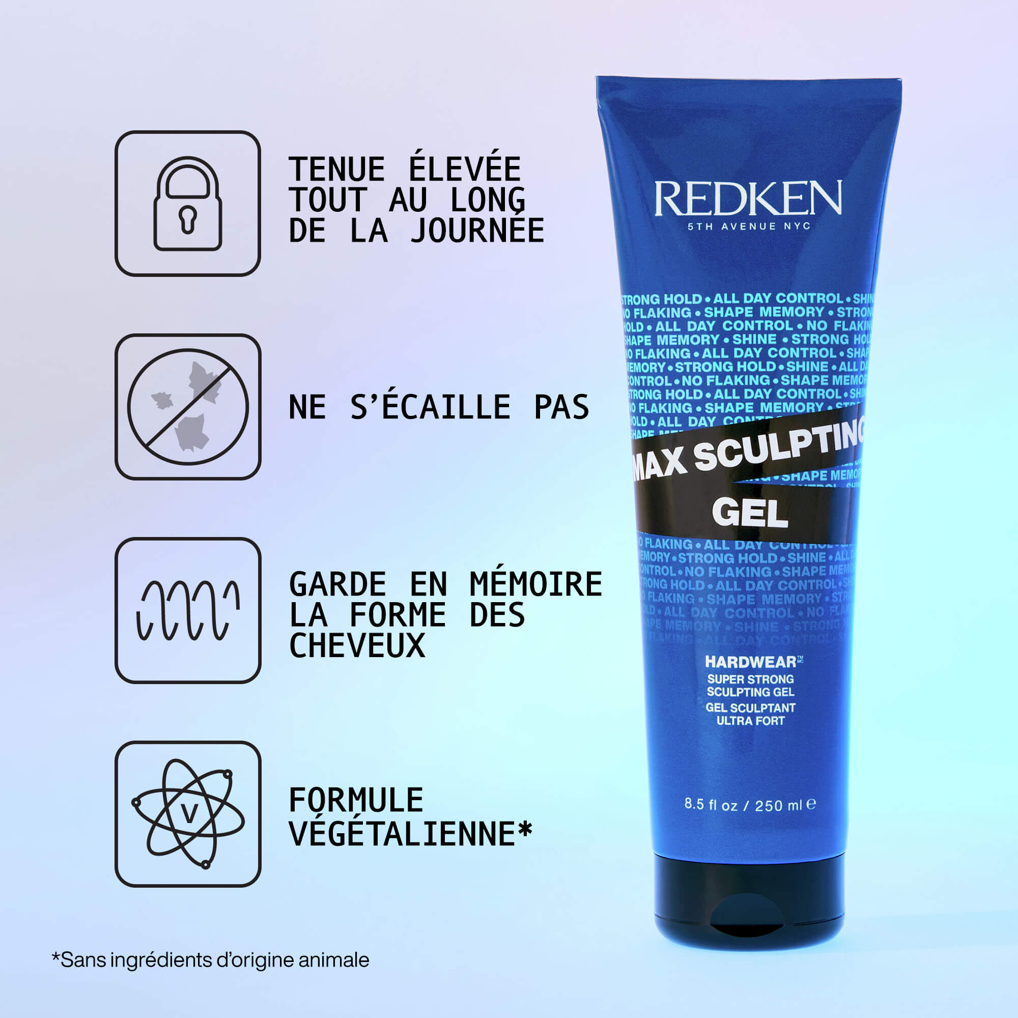 Redken - Gel ultra fort Max Sculpting Gel 250ml – Image 3