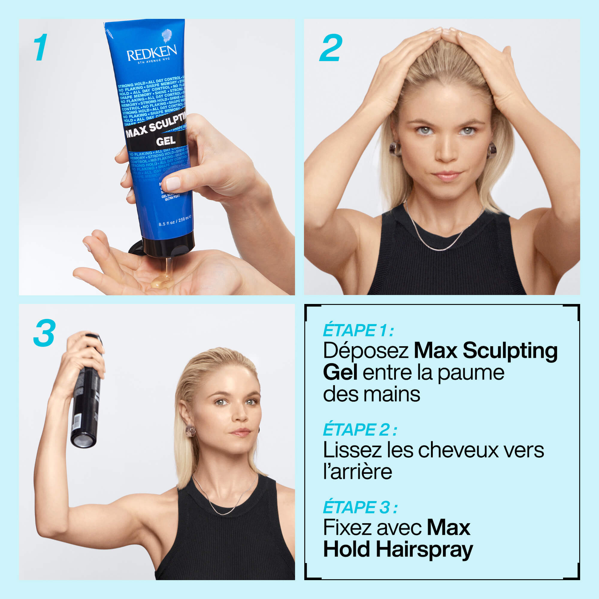 Redken - Gel ultra fort Max Sculpting Gel 250ml – Image 6