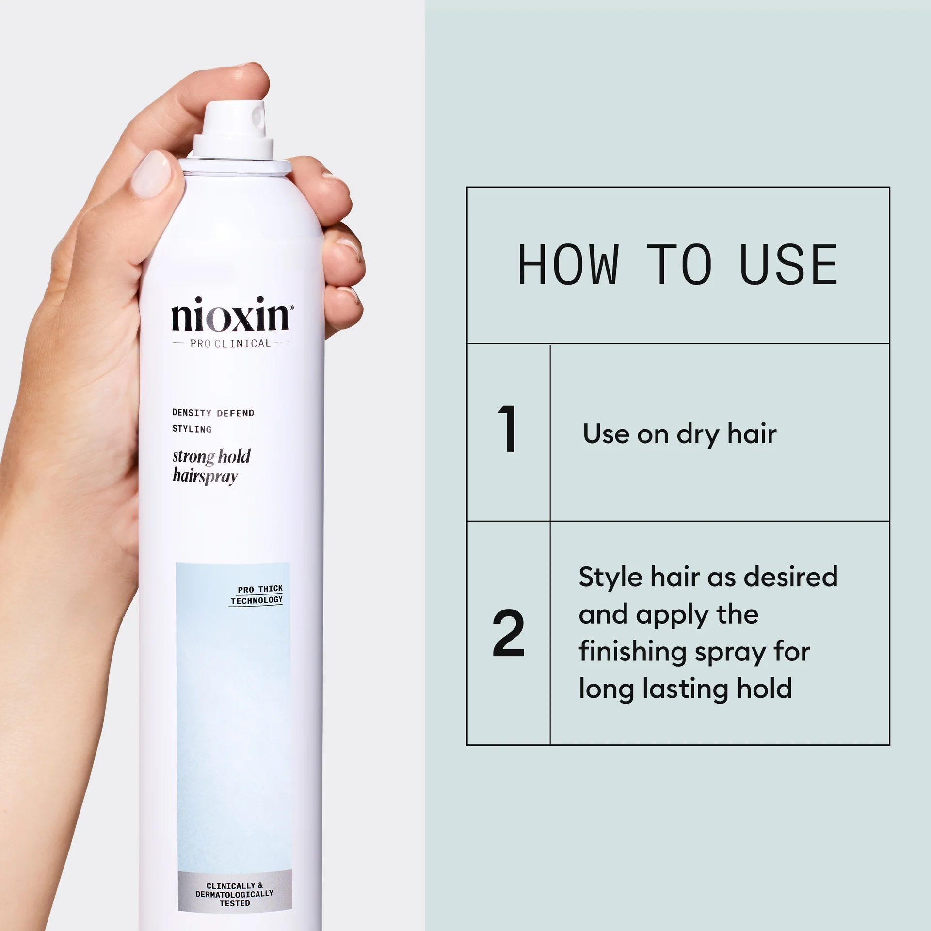 Nioxin - Fixatif à tenue ferme 300g – Image 4