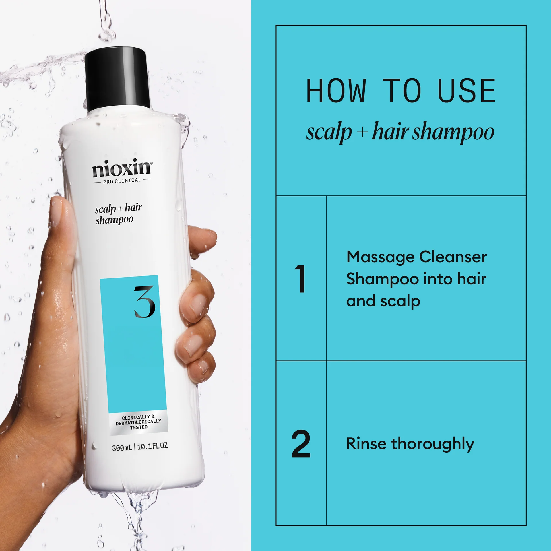 Nioxin - Shampoing #3 Système – Image 3
