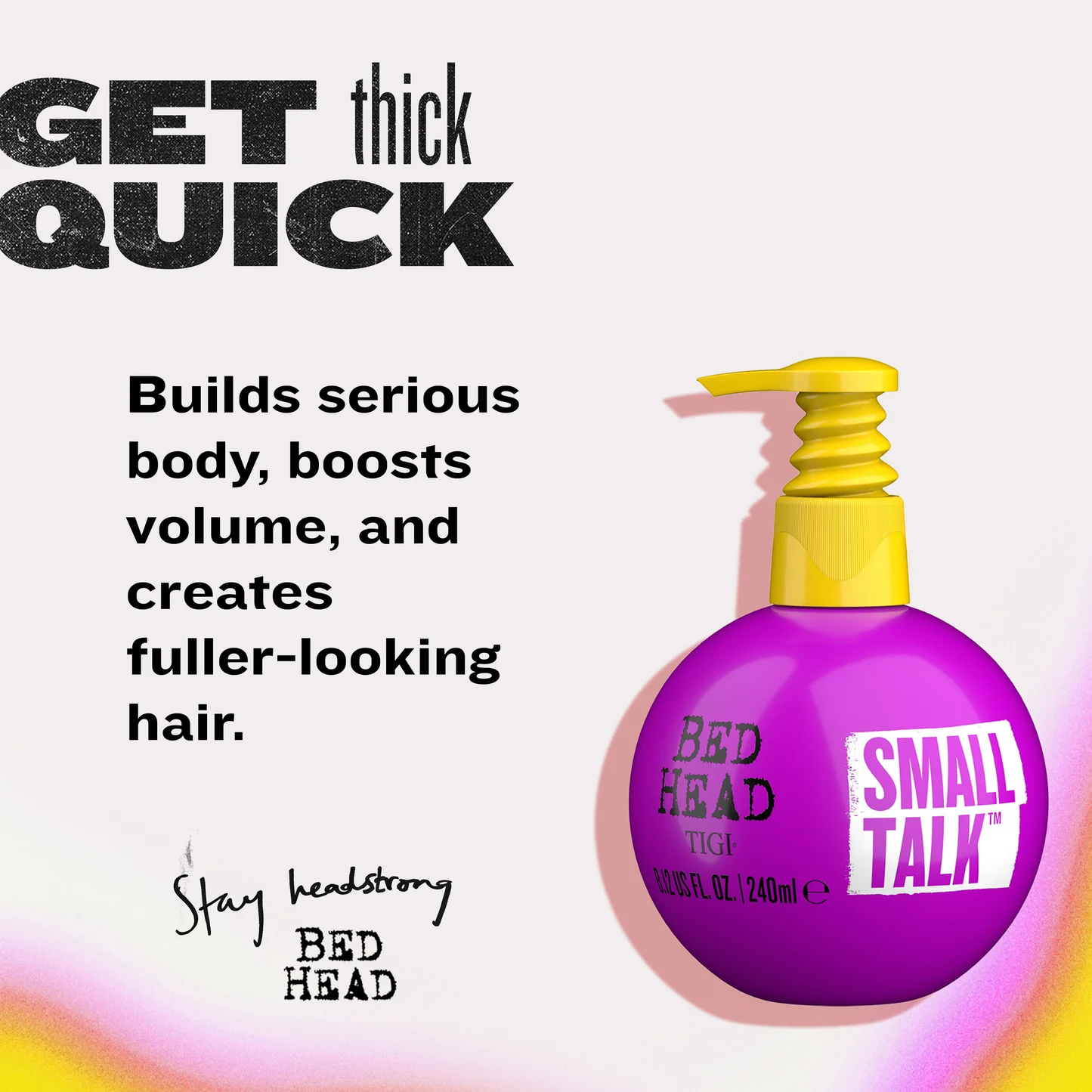 Bed Head - Crème volumisante Small Talk 200ml – Image 2