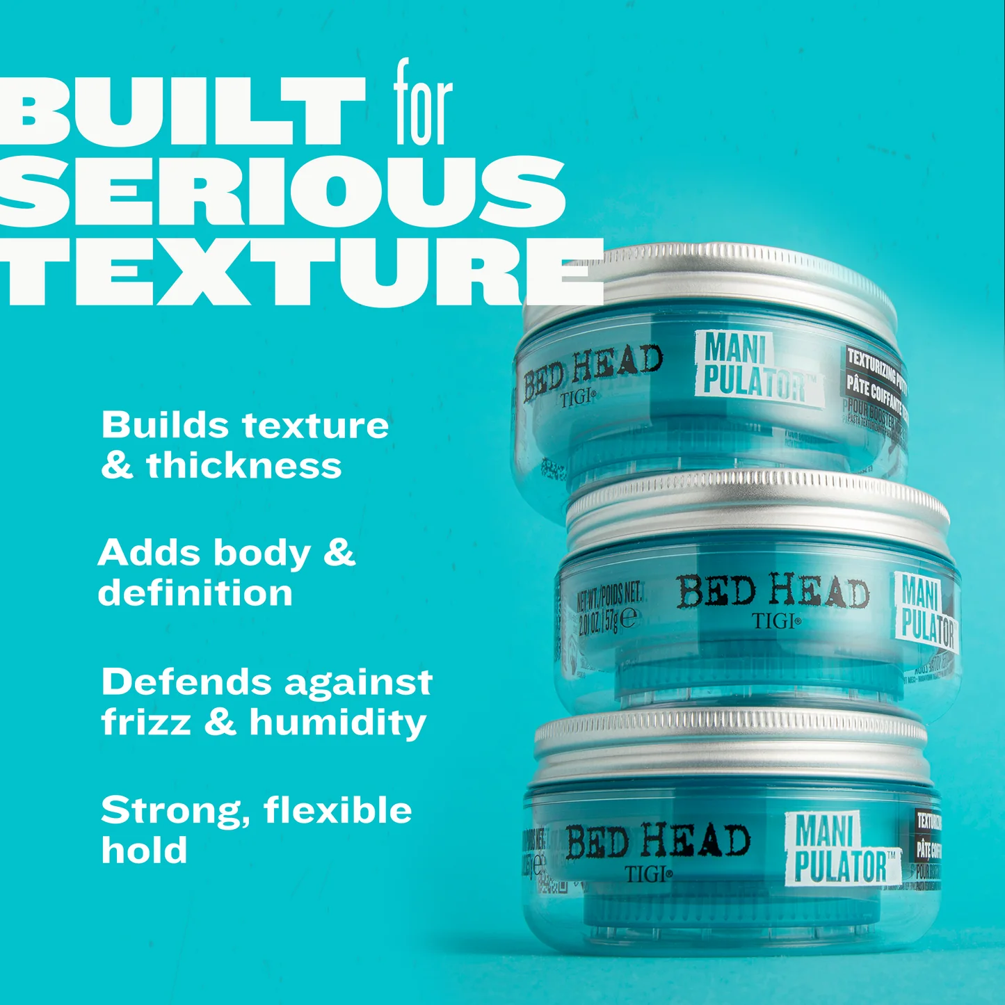 Bed Head - Pâte texturisante Manipulator 57g – Image 3