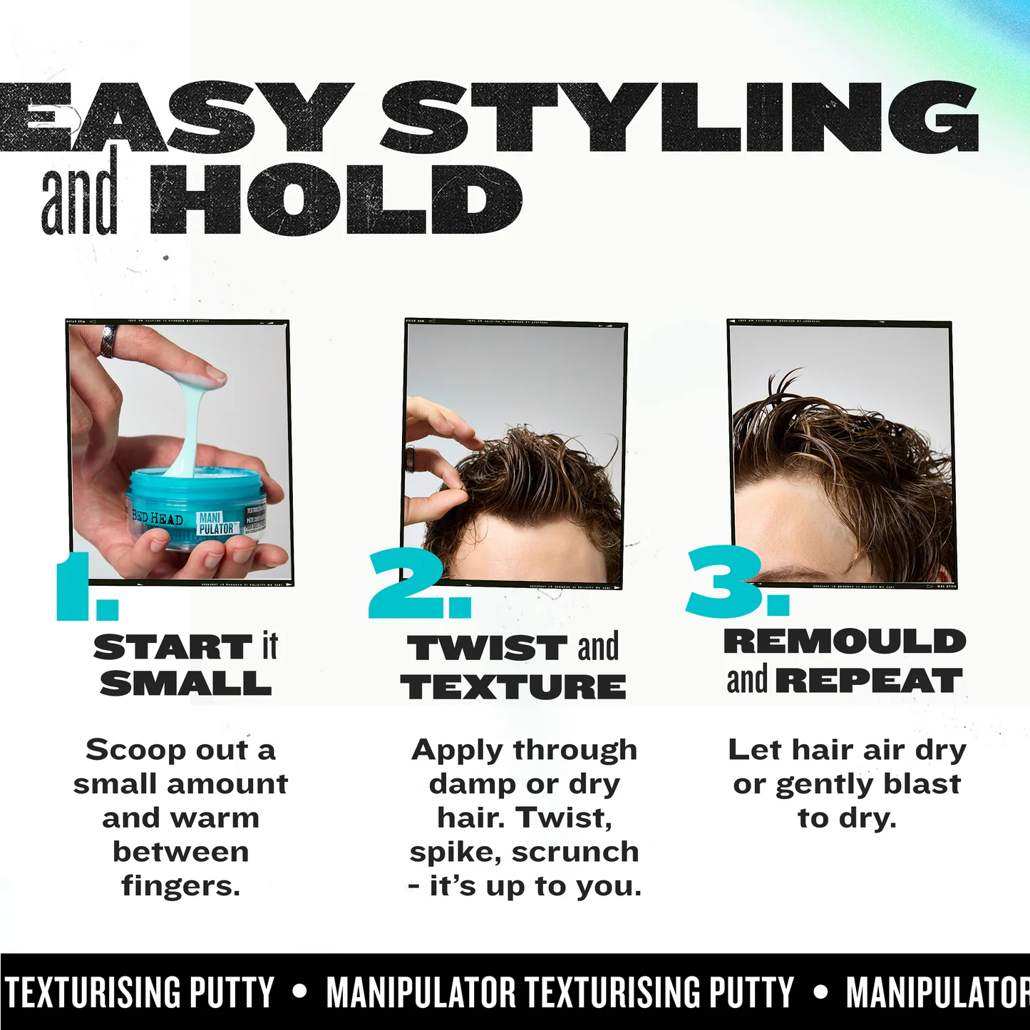 Bed Head - Pâte texturisante Manipulator 57g – Image 4