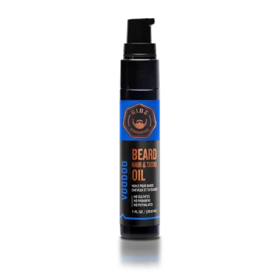 Huile à barbe, cheveux et tatouage GIBS 1oz