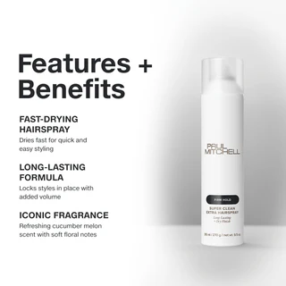 Paul Mitchell - Fixatif de finition Super Clean Extra 315ml – Image 3