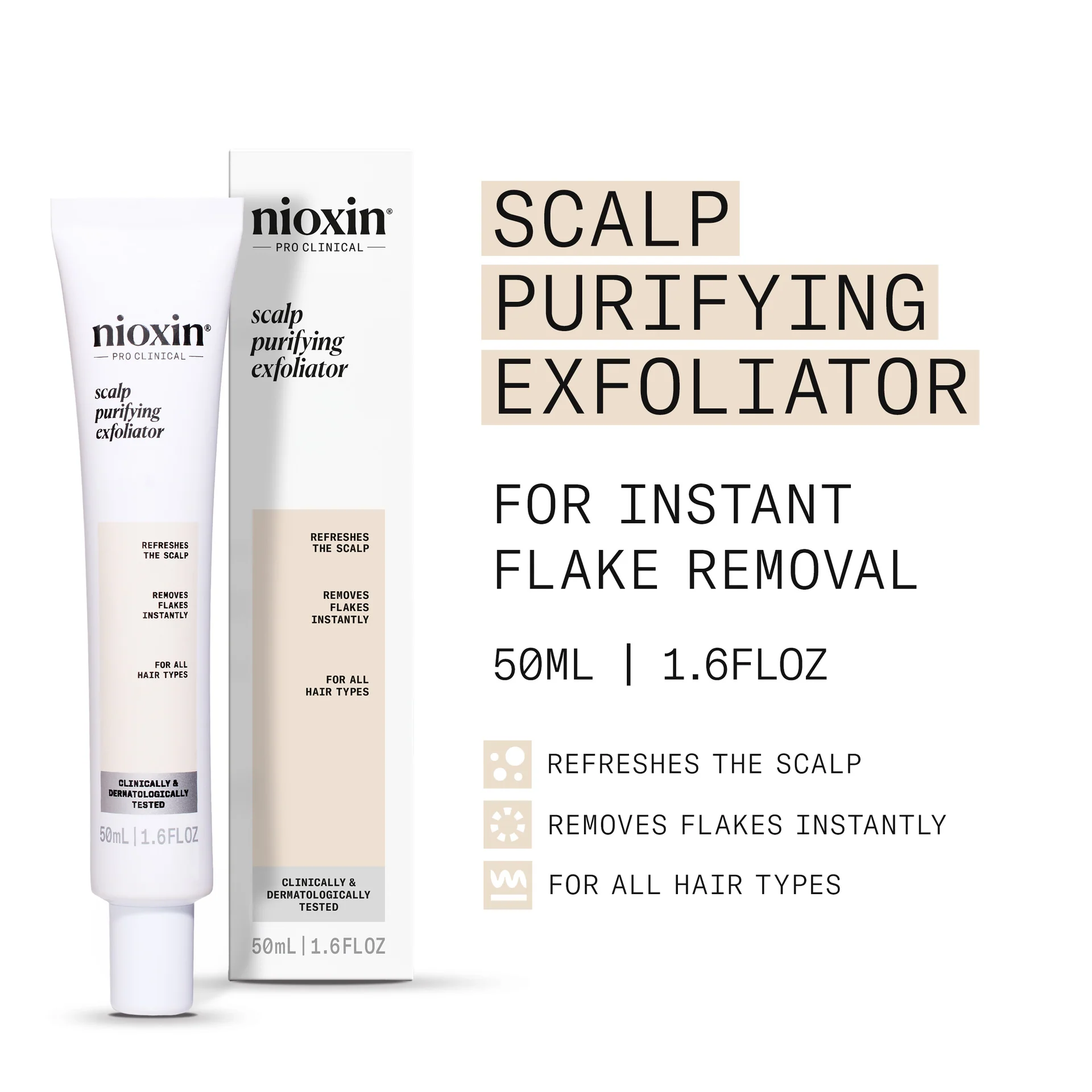 Nioxin - Exfoliant purifiant pour le cuir chevelu 50ml – Image 2