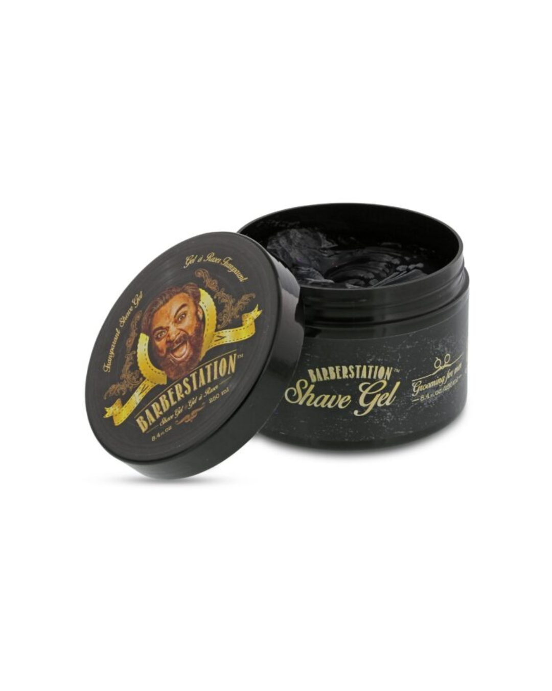 Barberstation - Gel à raser transparent 250ml