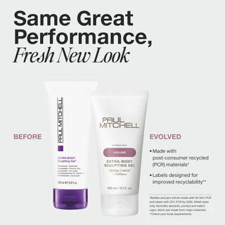 Paul Mitchell - Sculpting gel Extra-Body 200ml – Image 2
