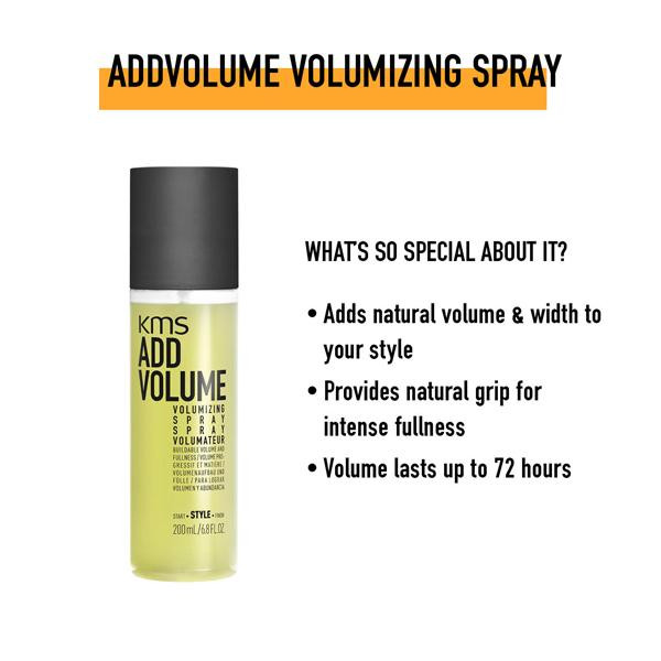 Kms - Spray Volumateur en gel Add Volume 200ml – Image 3