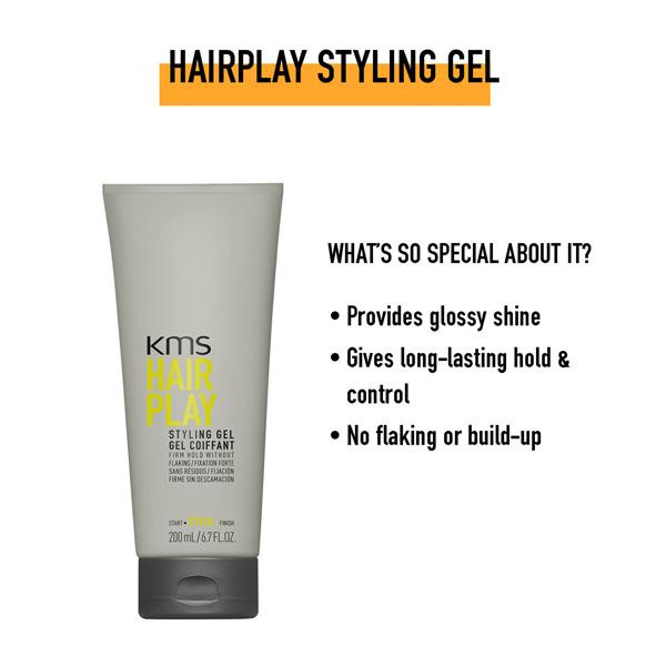 Kms - Gel Coiffant à tenue ferme Hair Play – Image 3