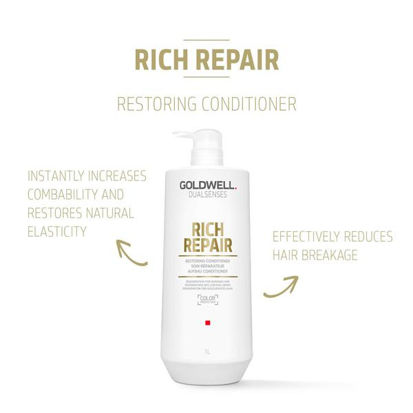 Goldwell Dualsenses - Revitalisant Rich Repair 1L – Image 2