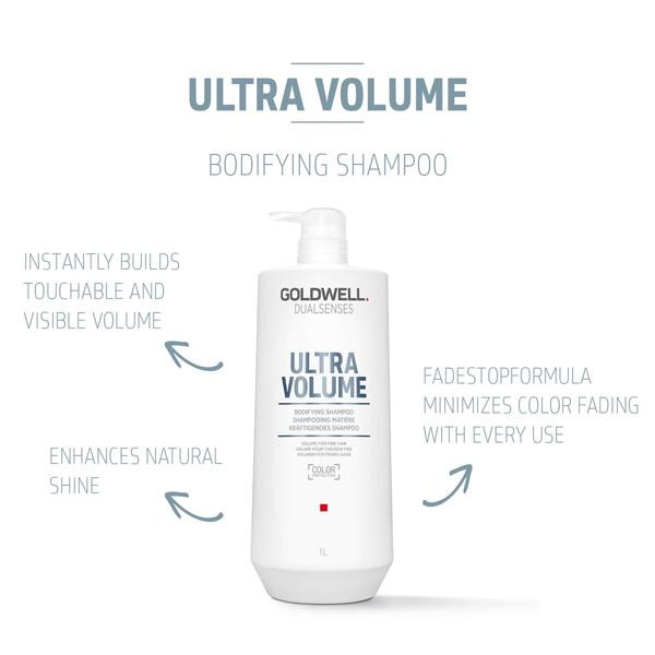 Goldwell Dualsenses - Shampoing Ultra Volume 1L – Image 2