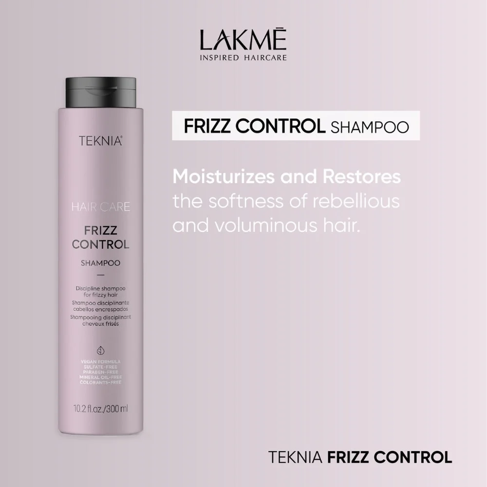 Lakmé Teknia - Shampoing Frizz Control 1L – Image 2