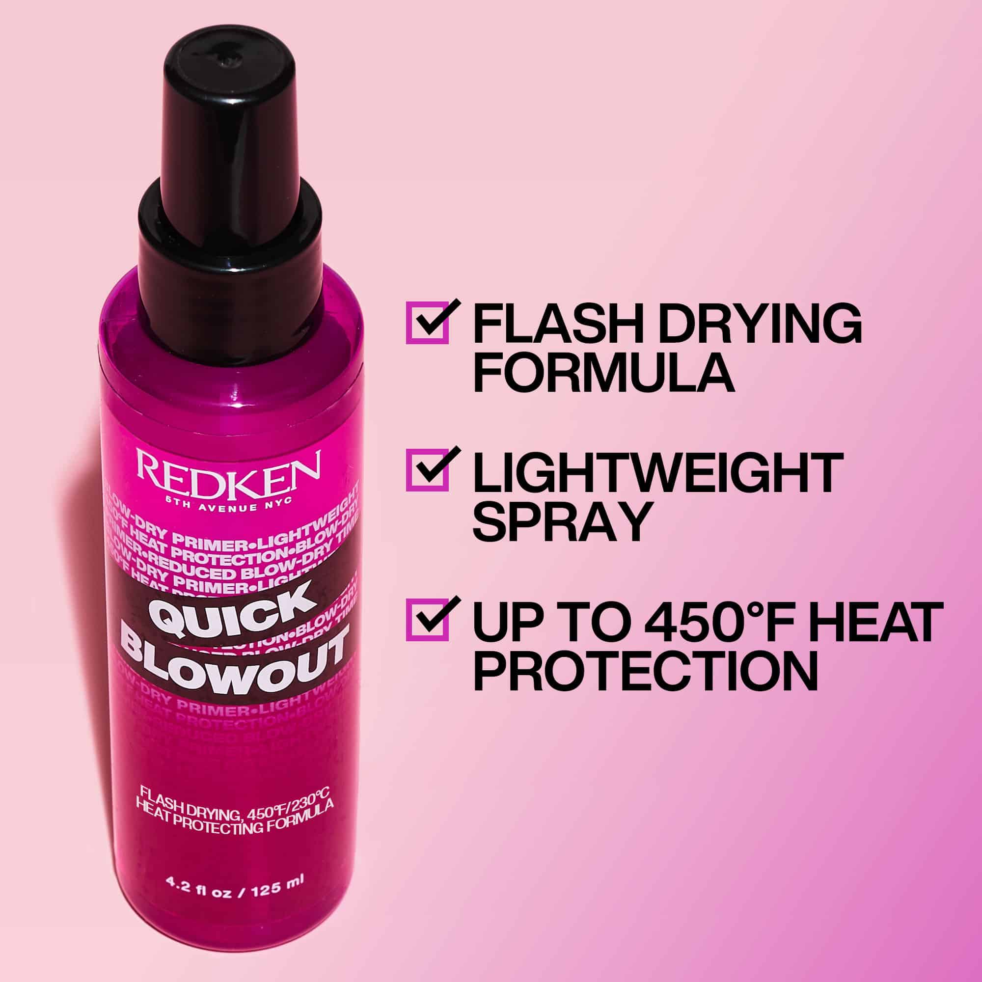 Redken - Spray de mise en plis Quick Blowout 125ml – Image 2