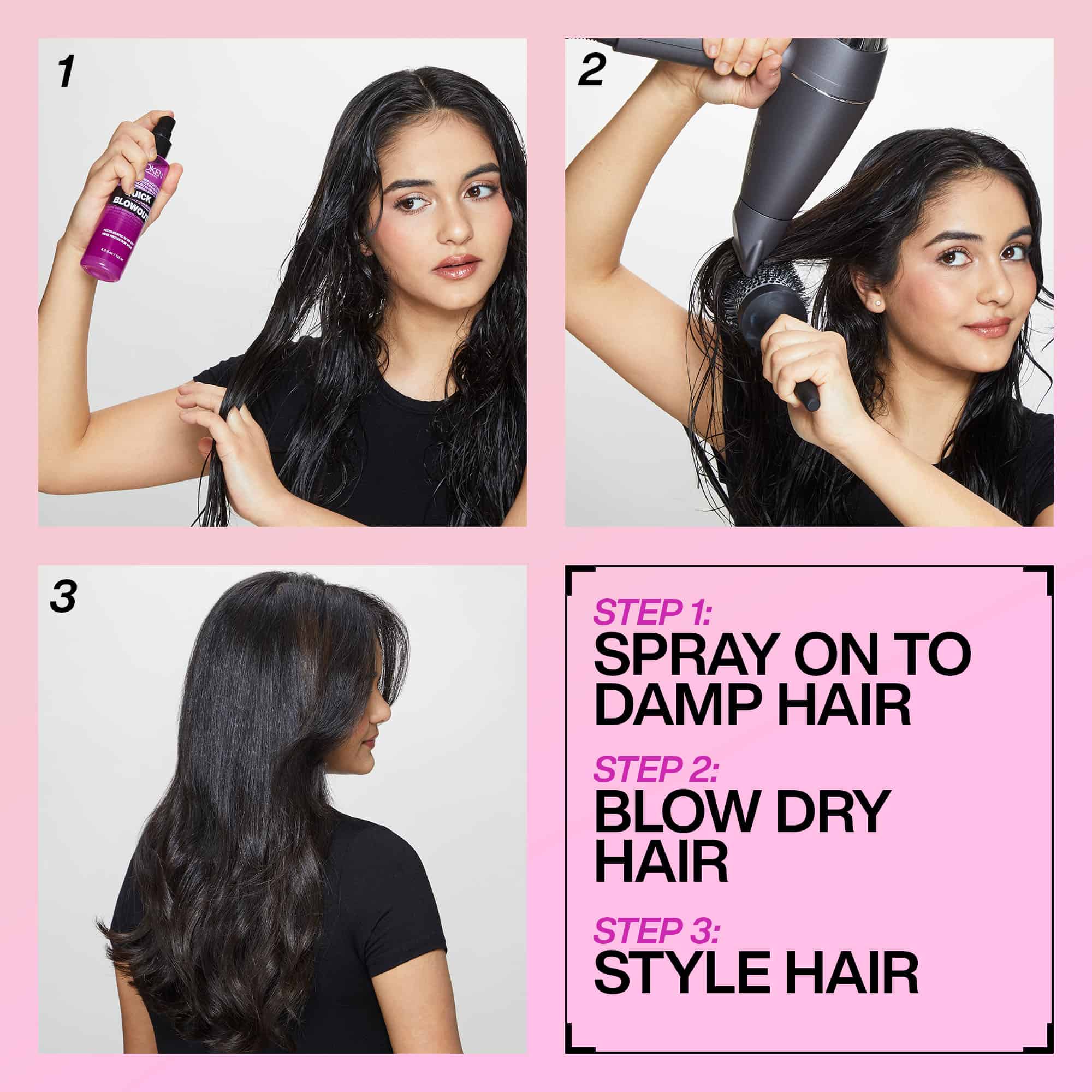 Redken - Spray de mise en plis Quick Blowout 125ml – Image 5