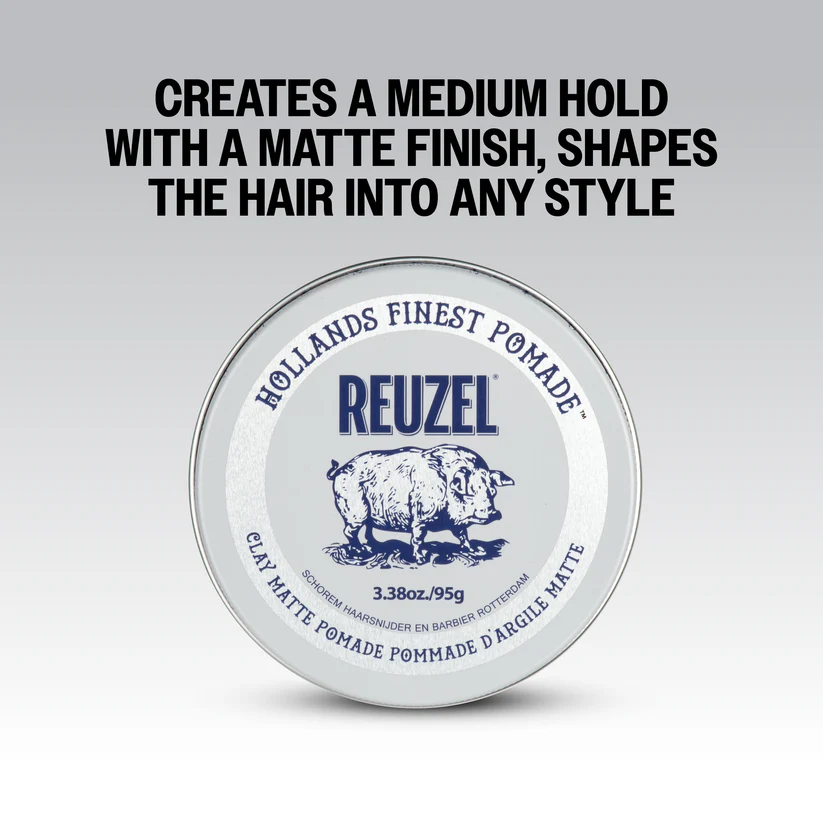 Reuzel - Pommade d'argile matte 4oz – Image 5