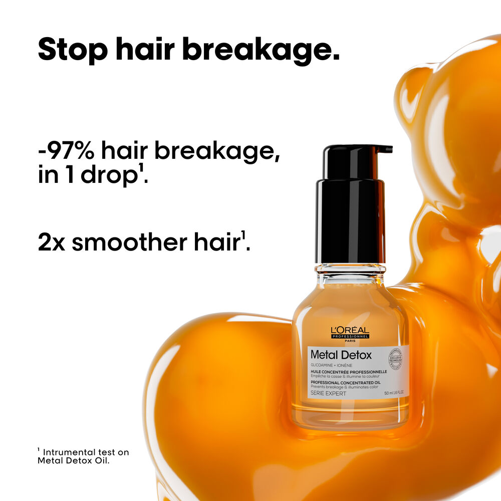 L'Oréal Professionnel - Huile concentrée protectrice Metal Detox 50ml – Image 2