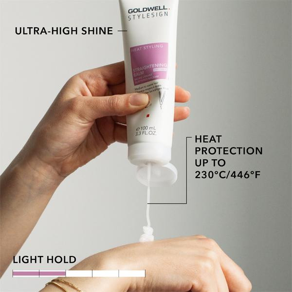 Goldwell Stylesign - Baume lissant Flat Marvel 1 Just Smooth 100ml – Image 2