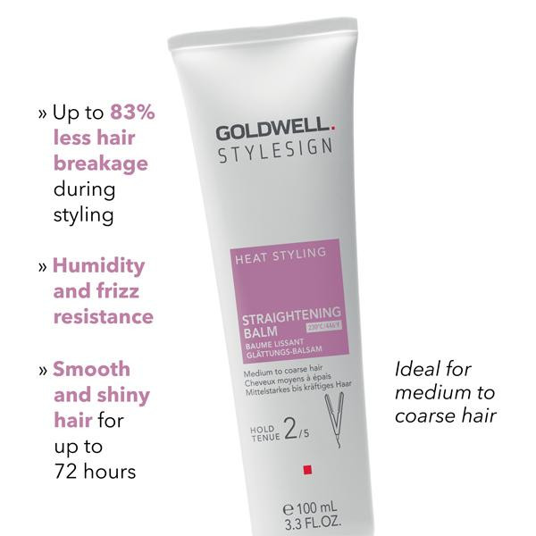 Goldwell Stylesign - Baume lissant Flat Marvel 1 Just Smooth 100ml – Image 3