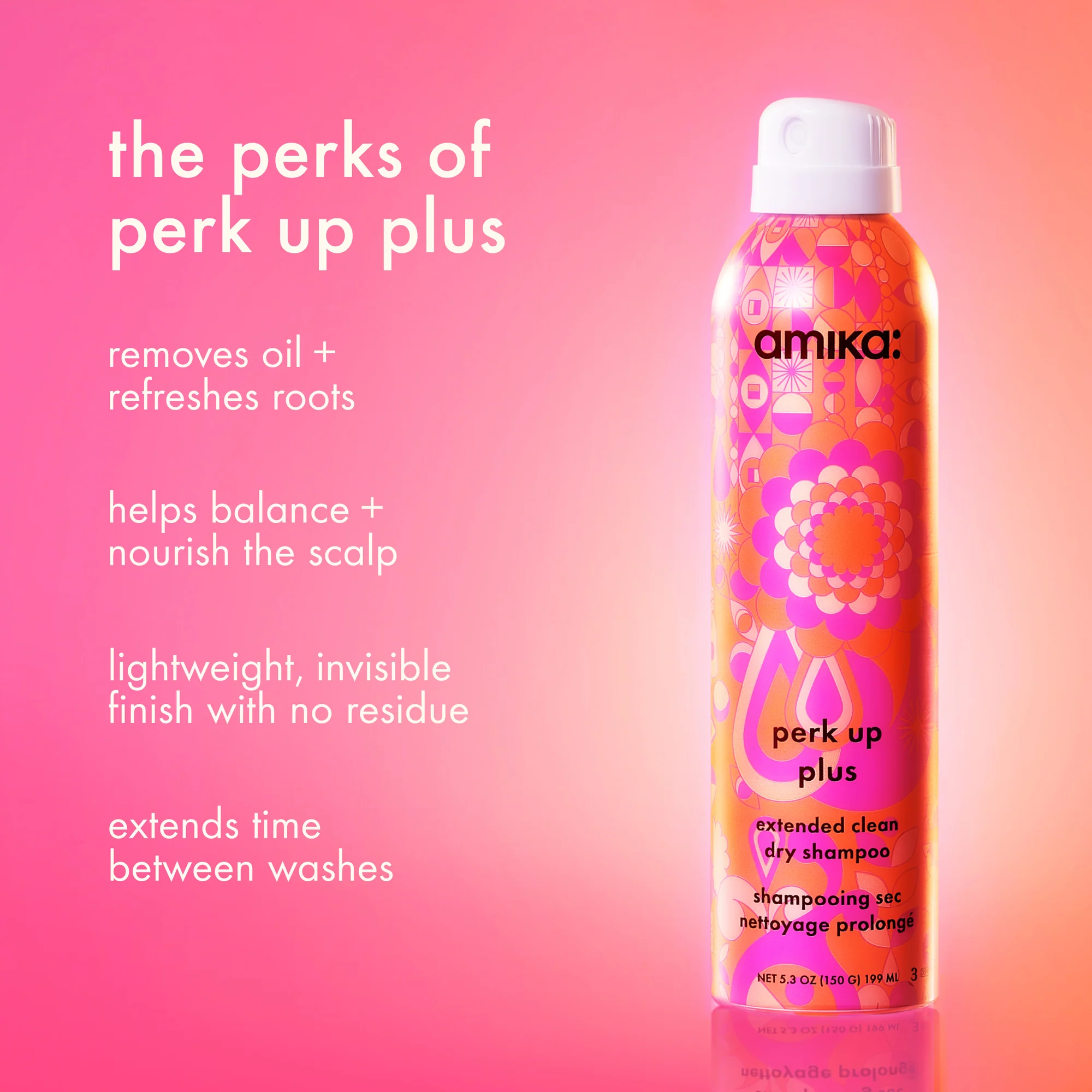 Amika - Shampoing sec Perk Up Plus 200ml – Image 2