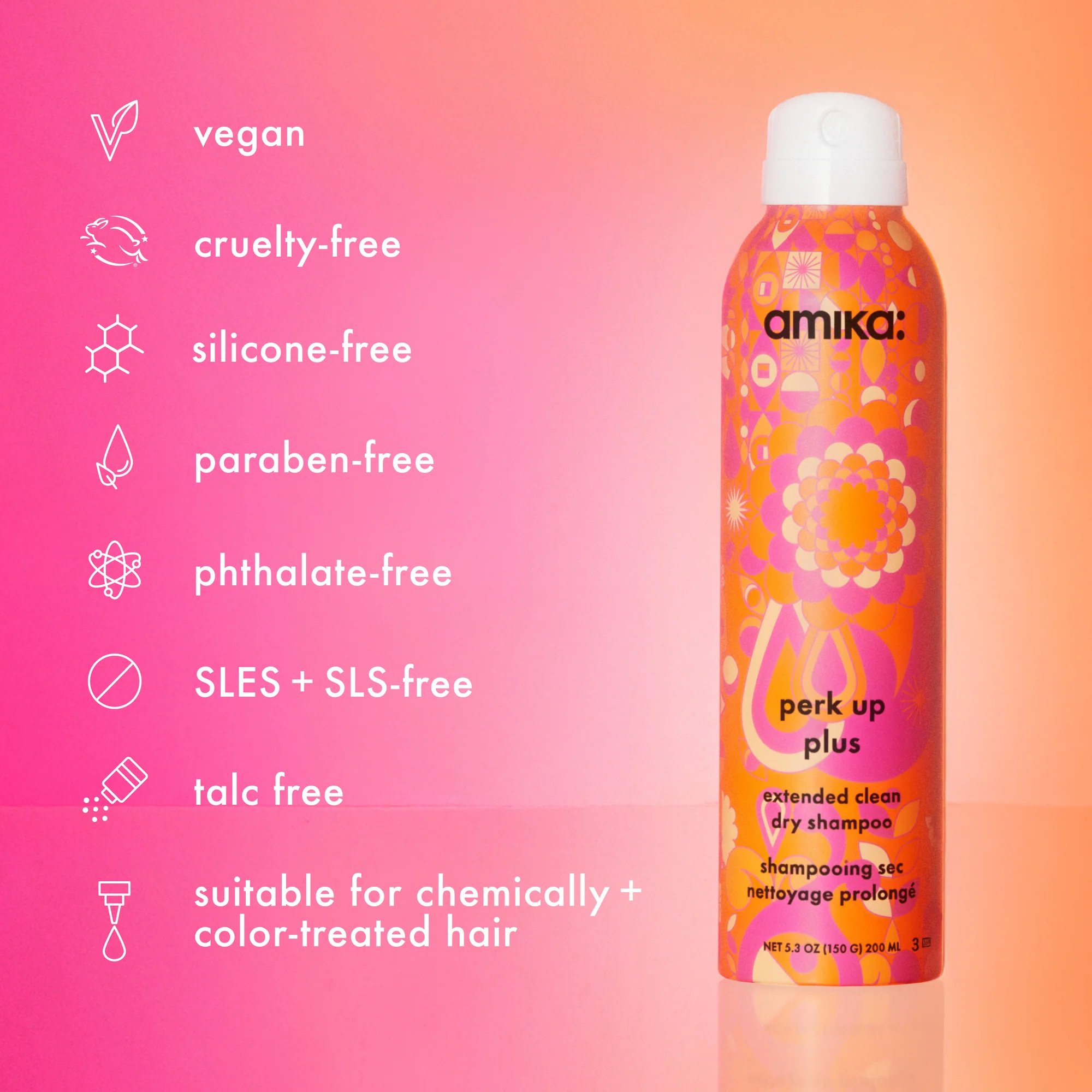 Amika - Shampoing sec Perk Up Plus 200ml – Image 10