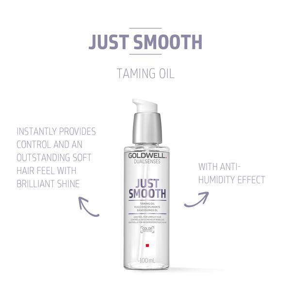 Goldwell Dualsenses - Huile disciplinante Just Smooth 100ml – Image 2