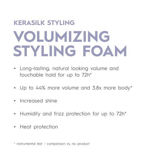 Kerasilk - Mousse coiffante volumisante 150ml – Image 4