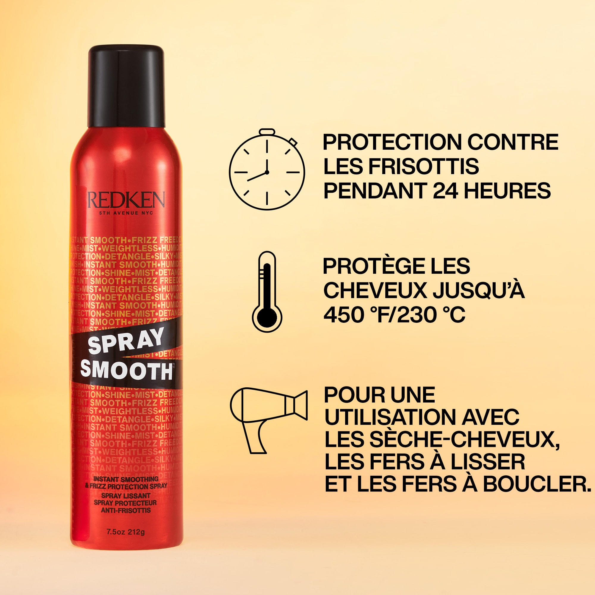 Redken - Spray thermo-protecteur Spray Smooth 212g – Image 3