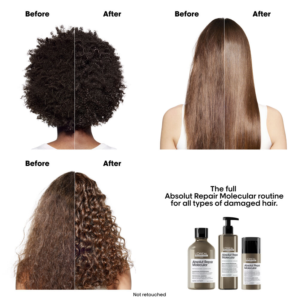 L'Oréal Professionnel - Sérum à rincer Absolut Repair Molecular 250ml – Image 3