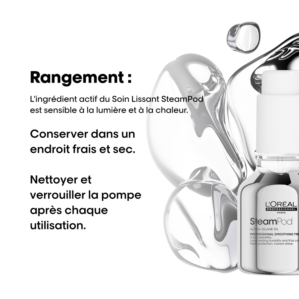 L'Oréal Professionnel - Sérum concentré lissant 3-en-1 Steampod 50ml – Image 6