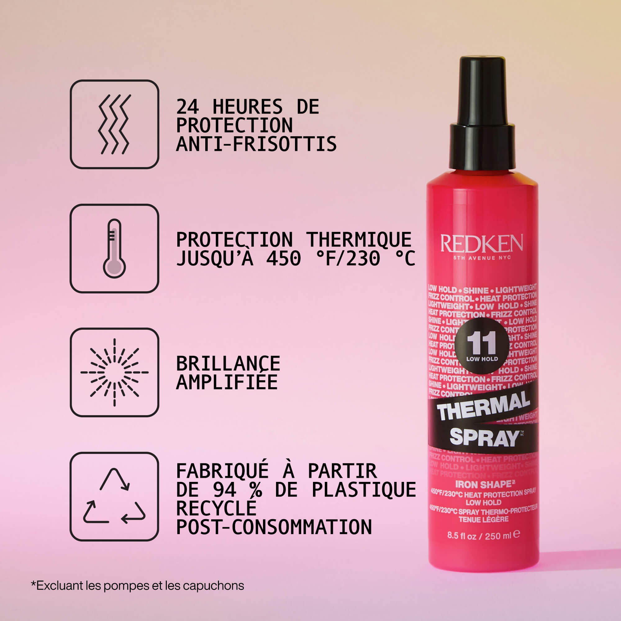 Redken - Protecteur thermal Iron Shape 11 250ml – Image 3