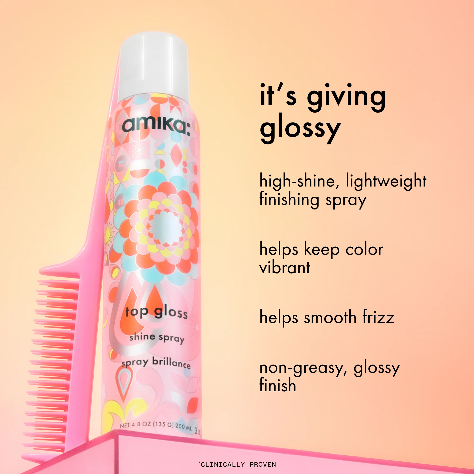 Amika - Spray brillance Top Gloss 200ml – Image 2