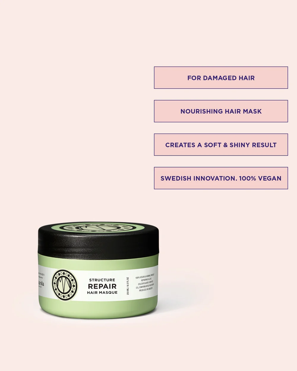 Maria Nila - Masque réparateur Structure Repair 250ml – Image 3