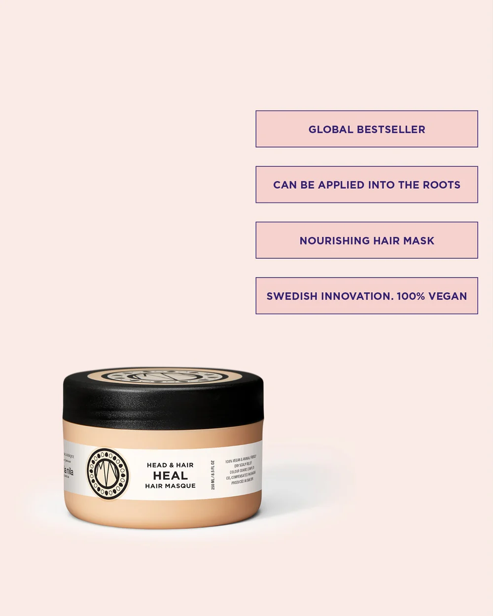 Maria Nila - Masque apaisant Head and Hair Heal 250ml – Image 4