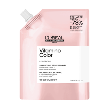 Shampoing en pochette vitamino color 500 ml