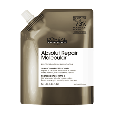 Shampoing en pochette absolut repair molecular 500 ml