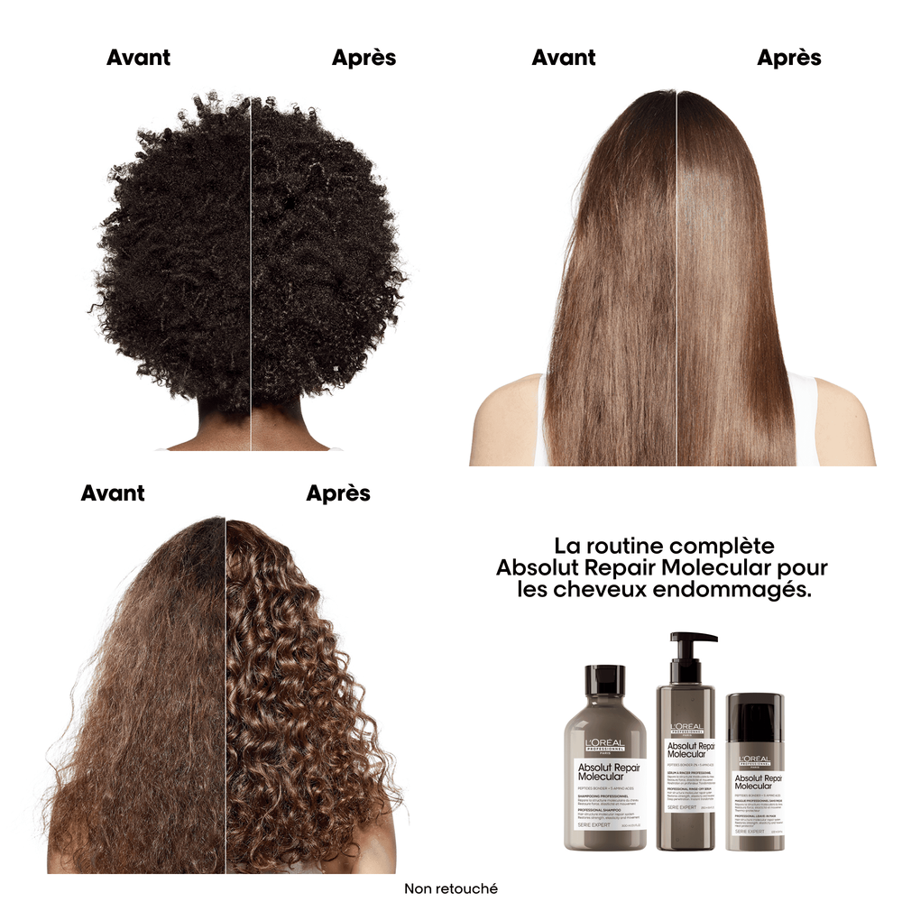 L'Oréal Professionnel - Shampoing en pochette Absolut Repair Molecular 500 ml – Image 2