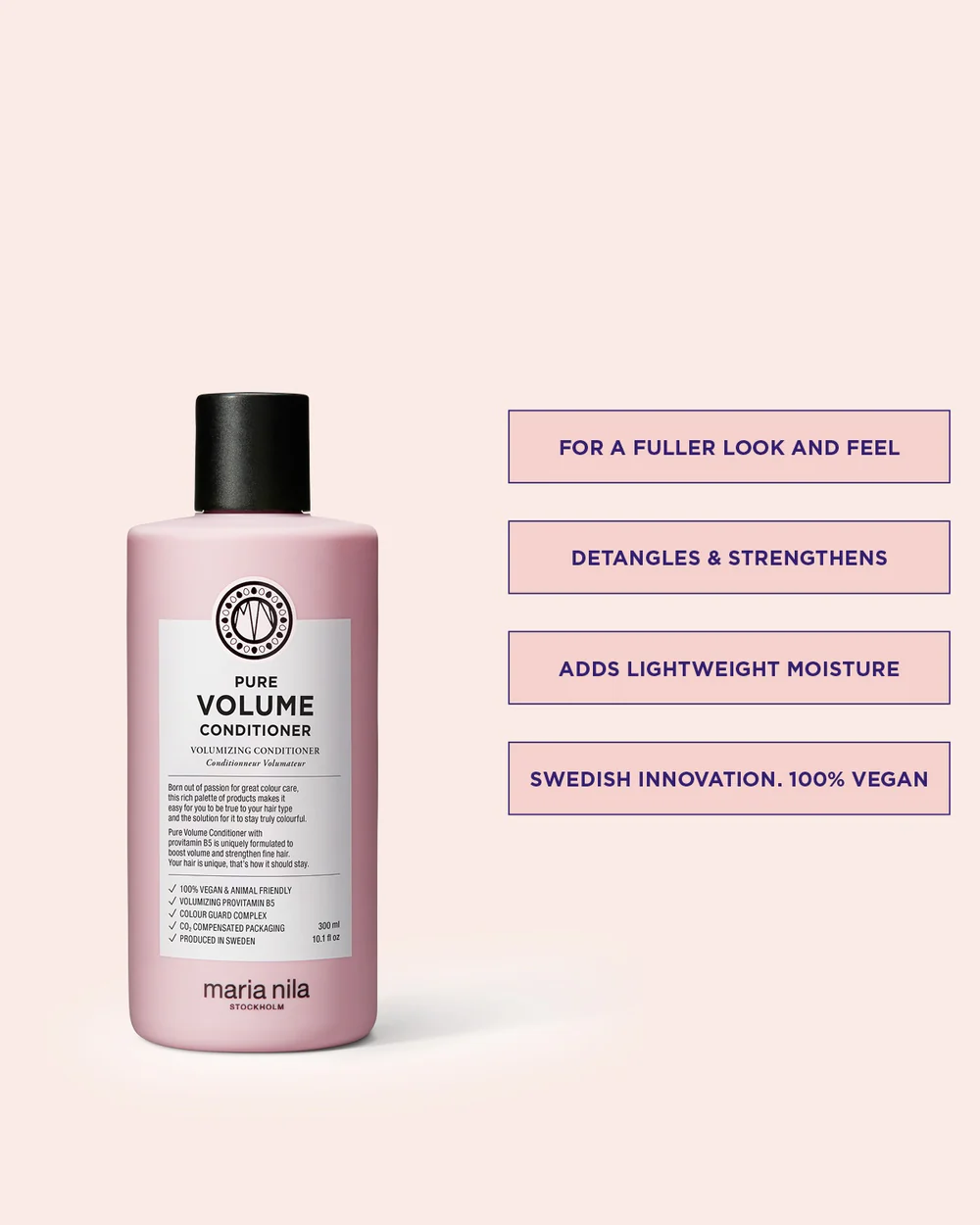 Maria Nila - Revitalisant volumisant Pure Volume 1L – Image 4