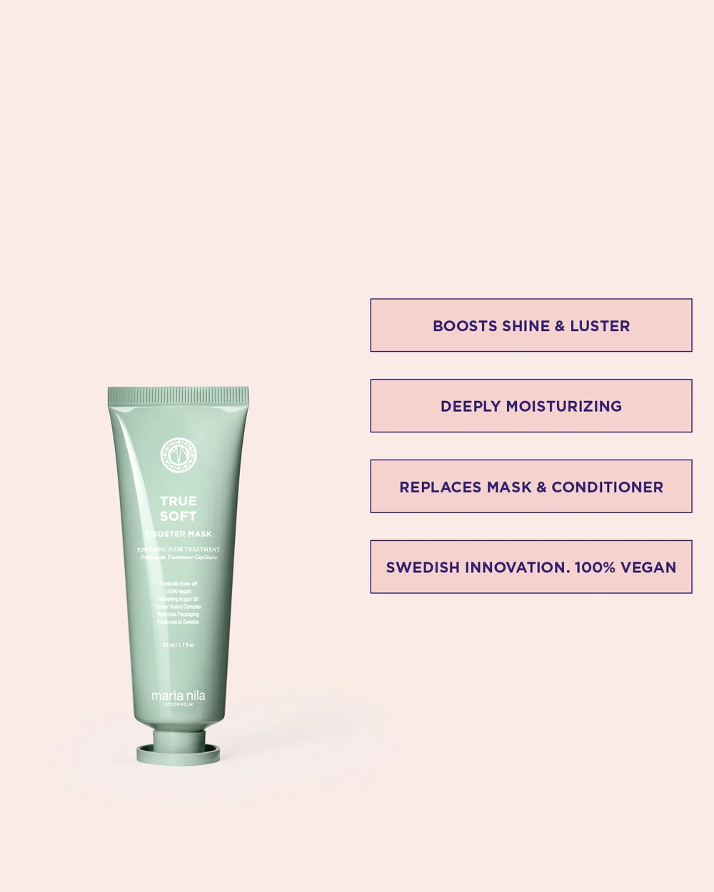 Maria Nila - Traitement hydratant Booster Mask 50ml – Image 3