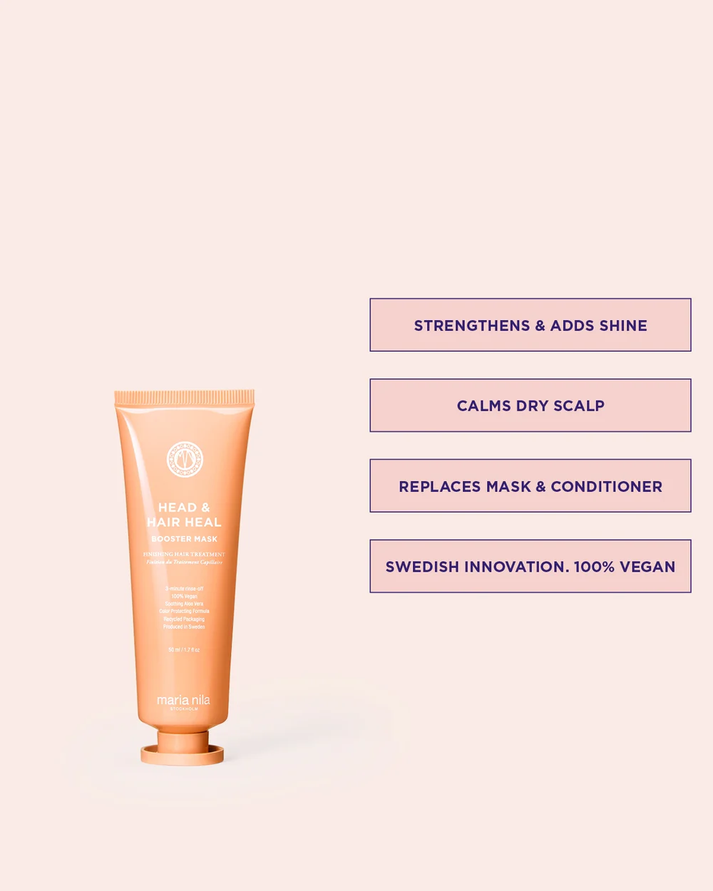 Maria Nila - Traitement apaisant Booster Mask 50ml – Image 3