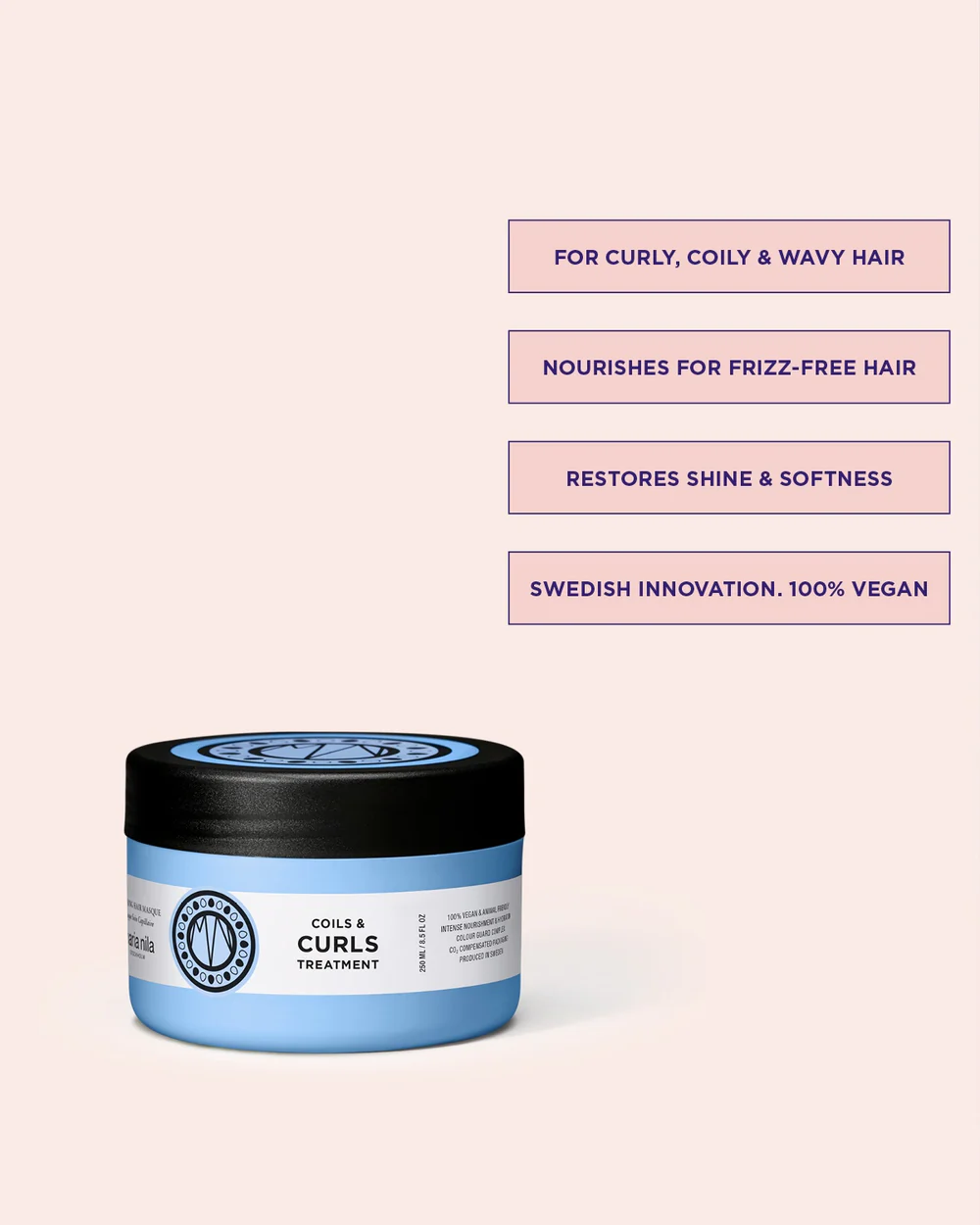 Maria Nila - Masque pour les boucles Coils and Curls 250ml – Image 3