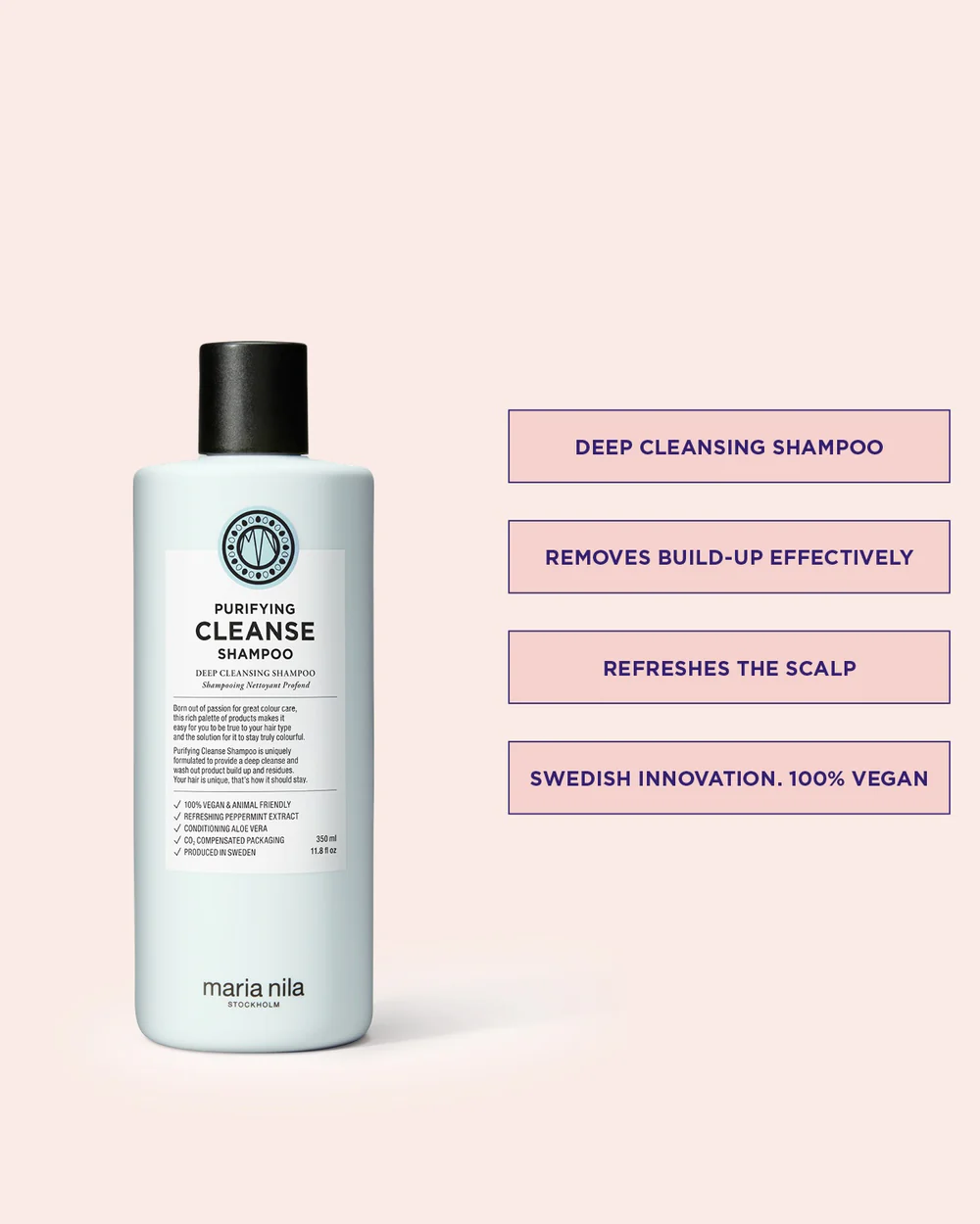 Maria Nila - Shampoing nettoyant Purifying Cleanse 1L – Image 2