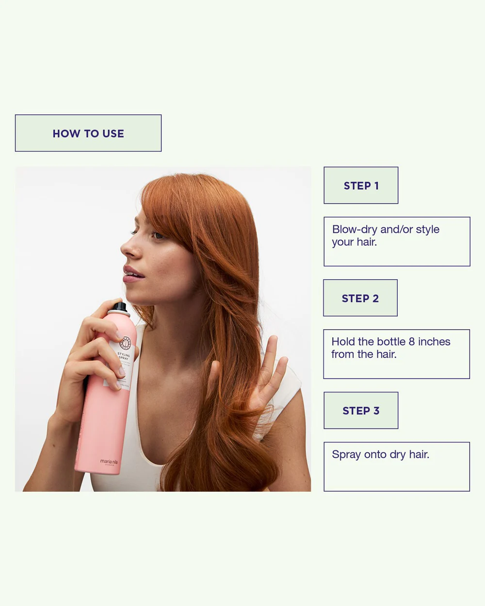 Maria Nila - Fixatif coiffant tenue légère Styling Spray 400ml – Image 4