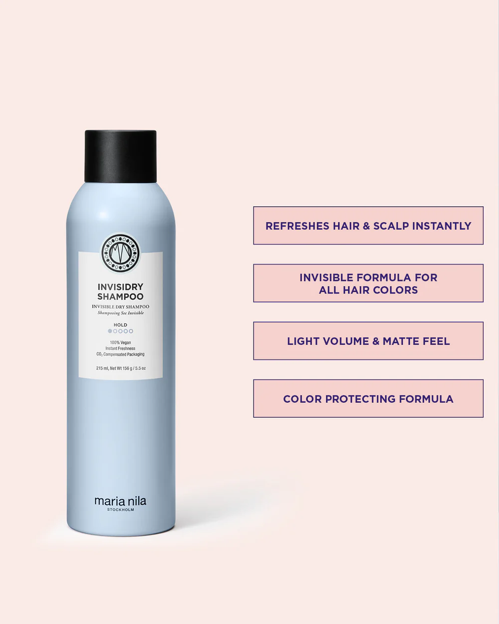 Maria Nila - Shampoing sec invisible Invisidry Shampoo 215ml – Image 3
