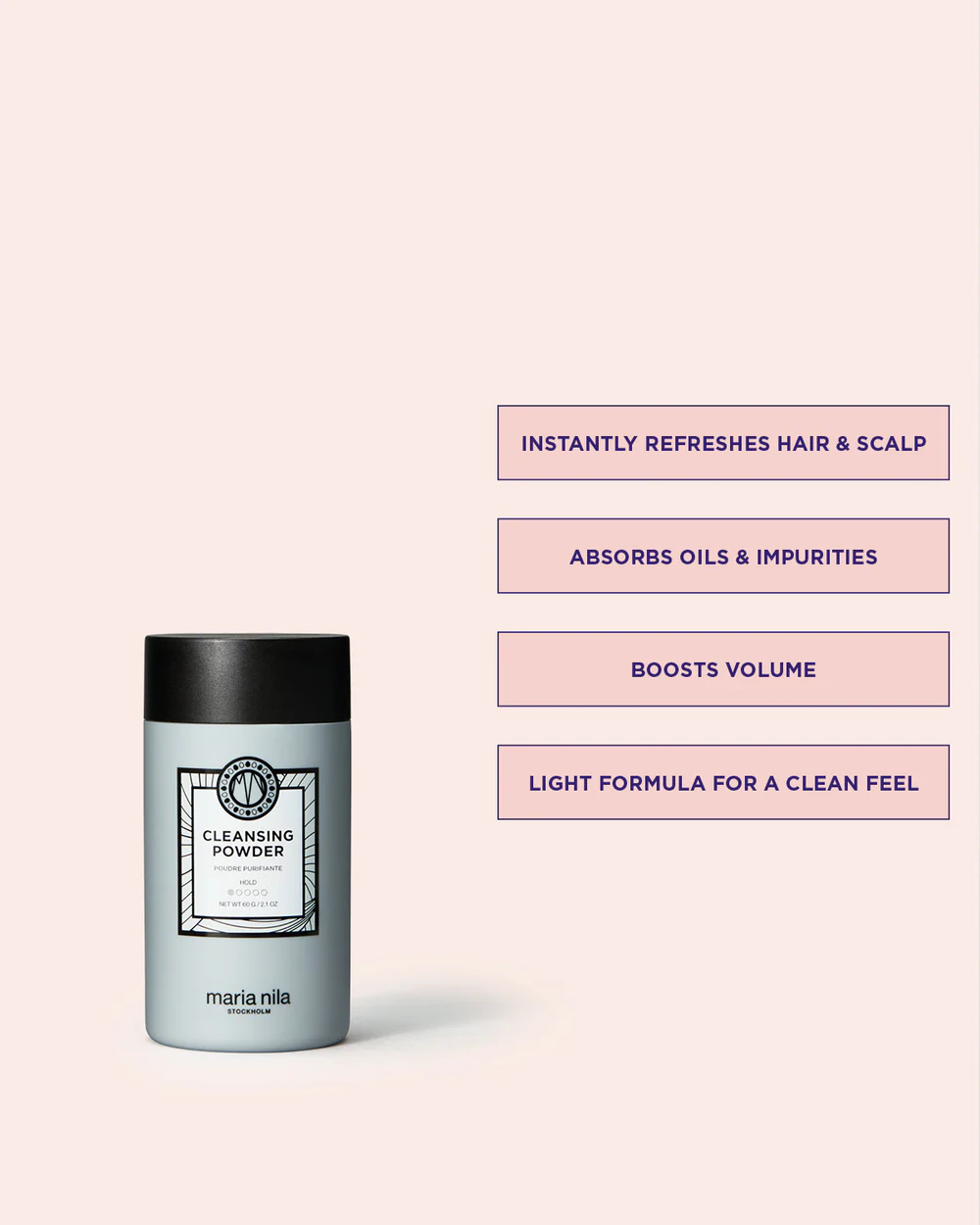 Maria Nila - Poudre purifiante Cleansing Powder 60g – Image 2