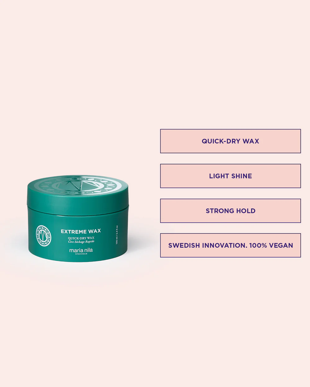 Maria Nila - Cire séchage rapide Extreme Wax 100ml – Image 5