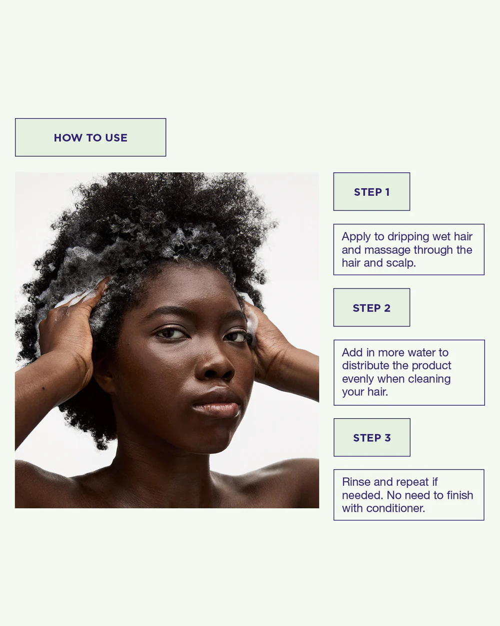 Maria Nila - Revitalisant lavant Curls and Coils Co-Wash 1L – Image 5