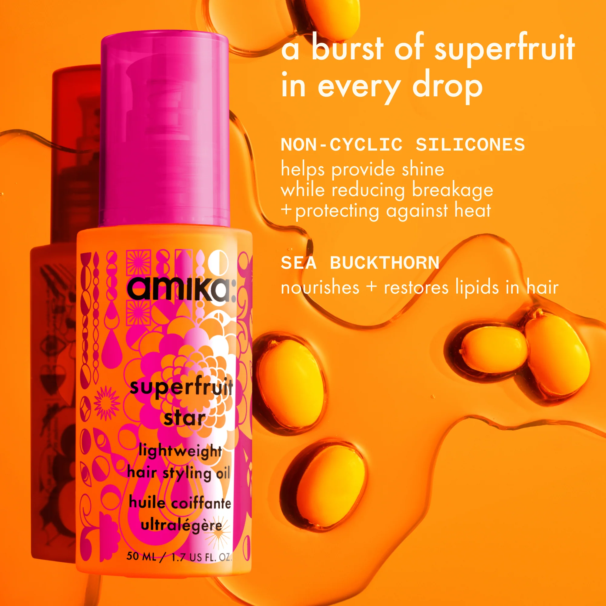 Amika - Huile Superfruit Star 50ml – Image 3